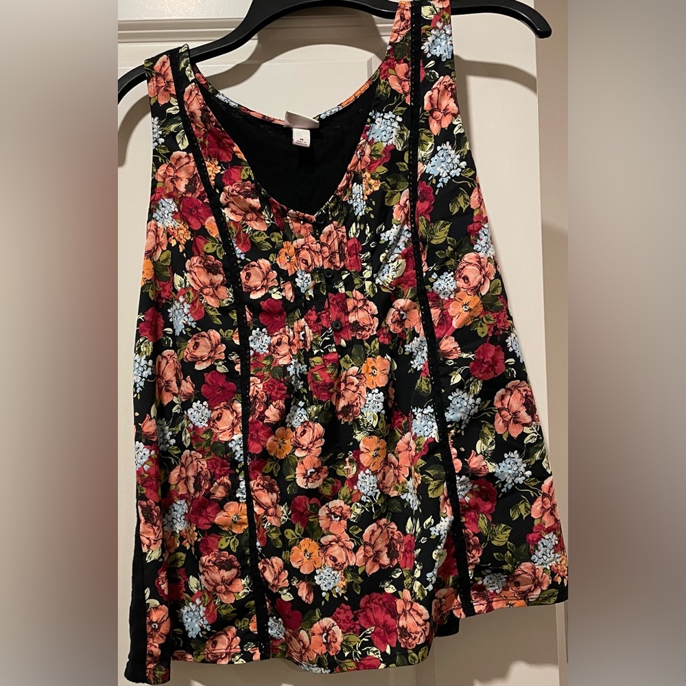 Merona Women’s Mixed Material Tank